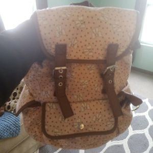 Candies bow tie backpack